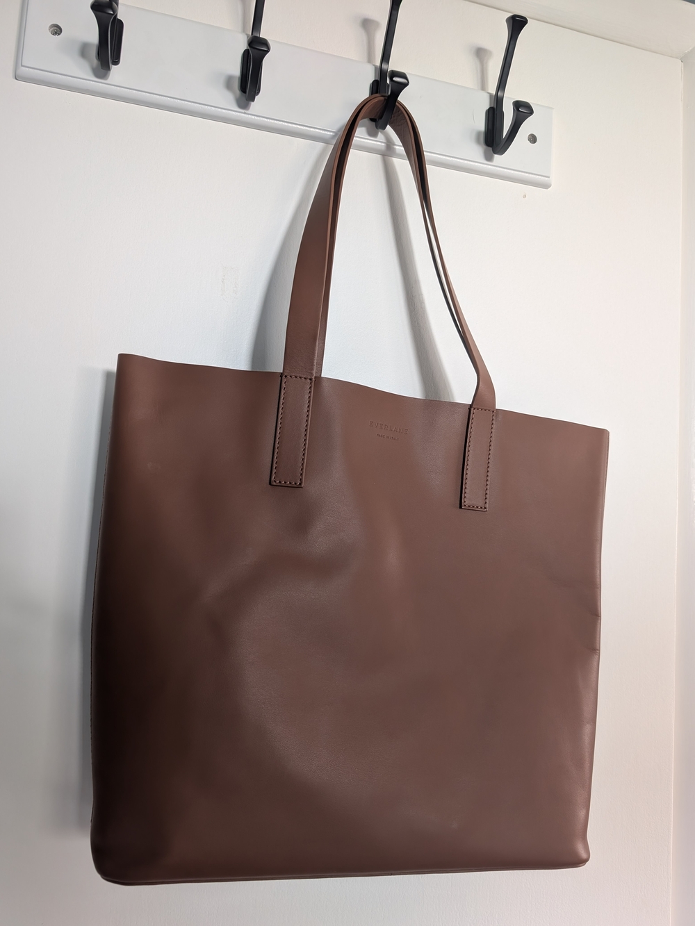 Everlane Brown Leather Tote Bag